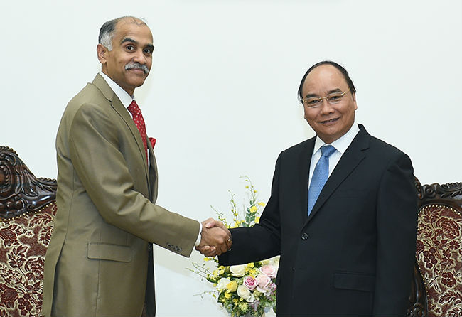 Thủ tướng Nguyễn Xuân Phúc tiếp Đại sứ Ấn Độ