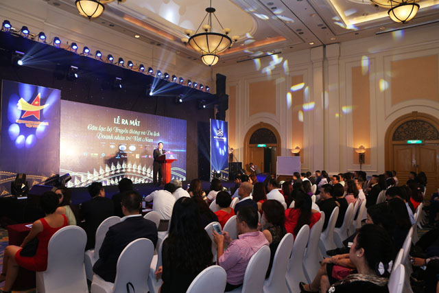Toàn cảnh Lễ ra mắt Câu lạc bộ Truyền thông và Du lịch doanh nhân trẻ Việt Nam
