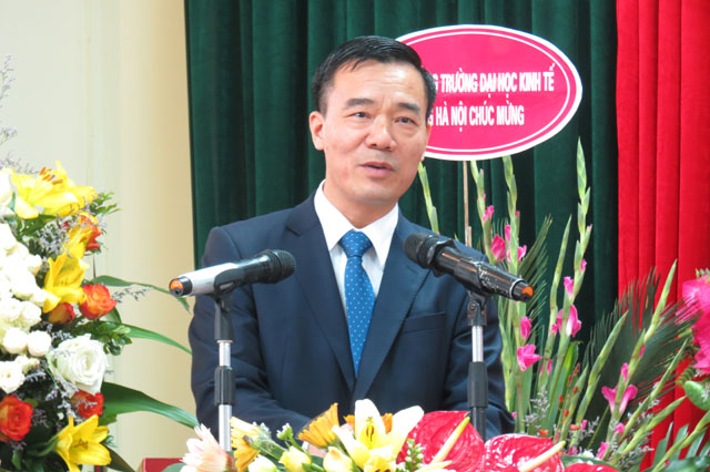 PGS.TS. Hoàng Văn Hải khẳng định, việc thành lập Viện Quản trị kinh doanh đánh dấu một bước tiến mới trong lịch sử hình thành và phát triển của Viện (Ảnh: K.T)