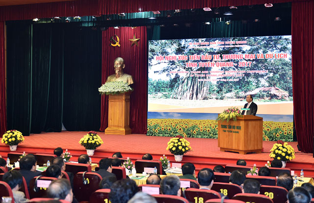 Thủ tướng hoan nghênh các nhà đầu tư trong nước và quốc tế đầu tư vào Tuyên Quang