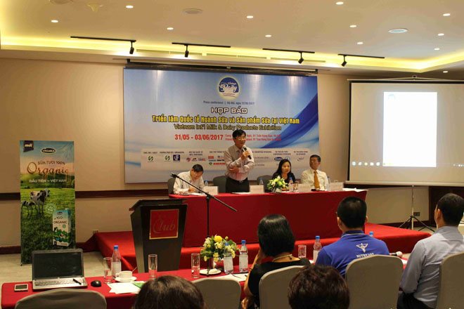 Họp báo Triển lãm Quốc tế ngành Sữa và sản phẩm Sữa tại Việt Nam