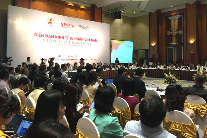 Diễn đàn kinh tế tư nhân Việt Nam lần thứ nhất (năm 2016)