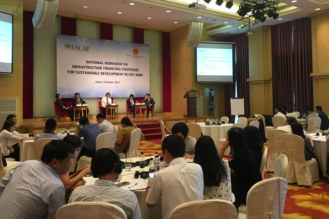 Hội thảo quốc tế về chiến lược tài trợ cơ sở hạ tầng tại Việt Nam