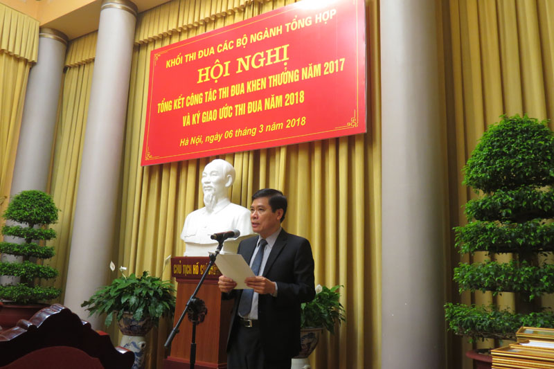 Phó Chủ nhiệm Văn phòng Chủ tịch nước Chu Văn Yêm phát biểu khai mạc Hội nghị