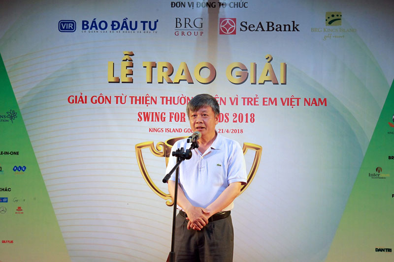 Thứ trưởng Bộ Kế hoạch và Đầu tư Nguyễn Thế Phương phát biểu tại buổi lễ (Ảnh: Chí Cường)