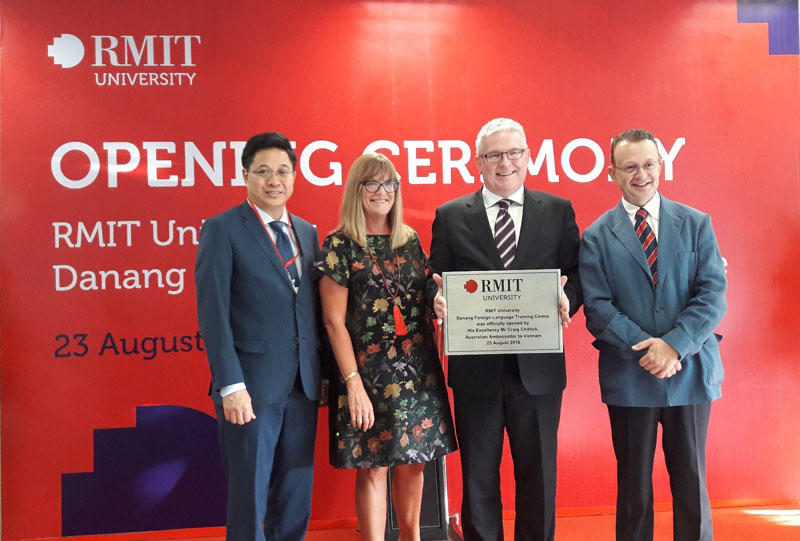 Lễ ra mắt Trung tâm Ngoại ngữ Đà Nẵng của Đại học RMIT Việt Nam