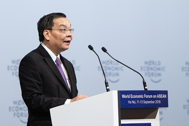 Bộ trưởng Chu Ngọc Anh phát biểu tại Diễn đàn mở