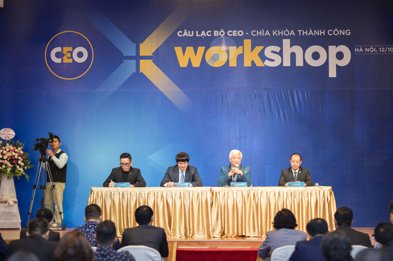 Các diễn giả trao đổi nhiều thông tin thú vị về doanh nghiệp, doanh nghiệp trong workshop CEO - Phong cách Việt