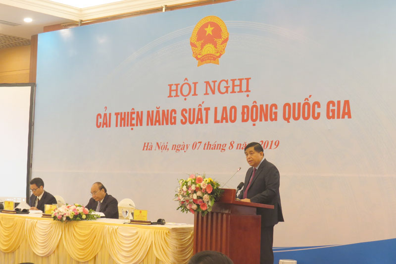 Bộ trưởng Nguyễn Chí Dũng phát biểu tại Hội nghị 
