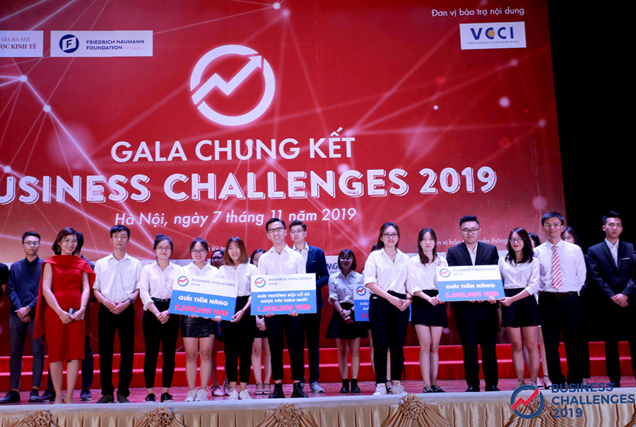 Hai đội giành Giải Tiềm năng Business Challenges 2019