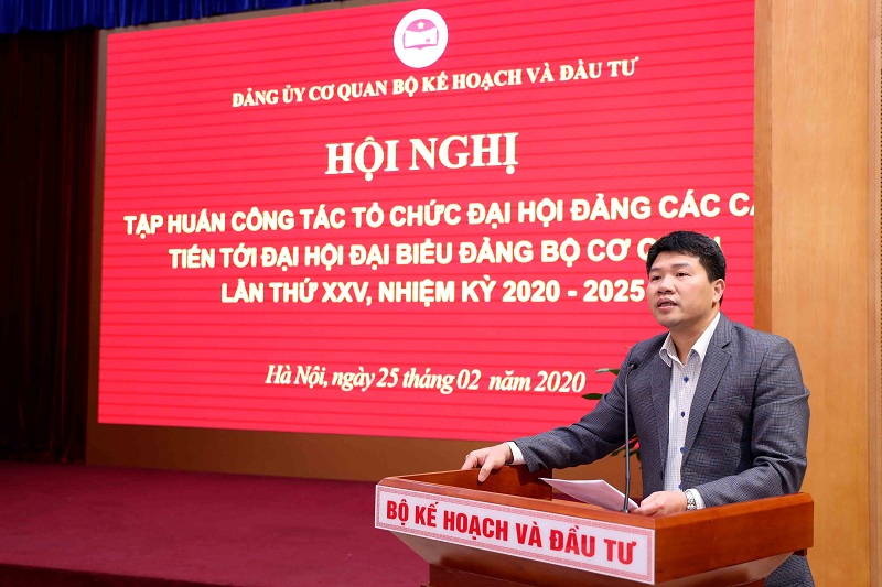 Ông Mai Ngọc Bích phát biểu khai mạc Hội nghị (Ảnh: Đức Trung)