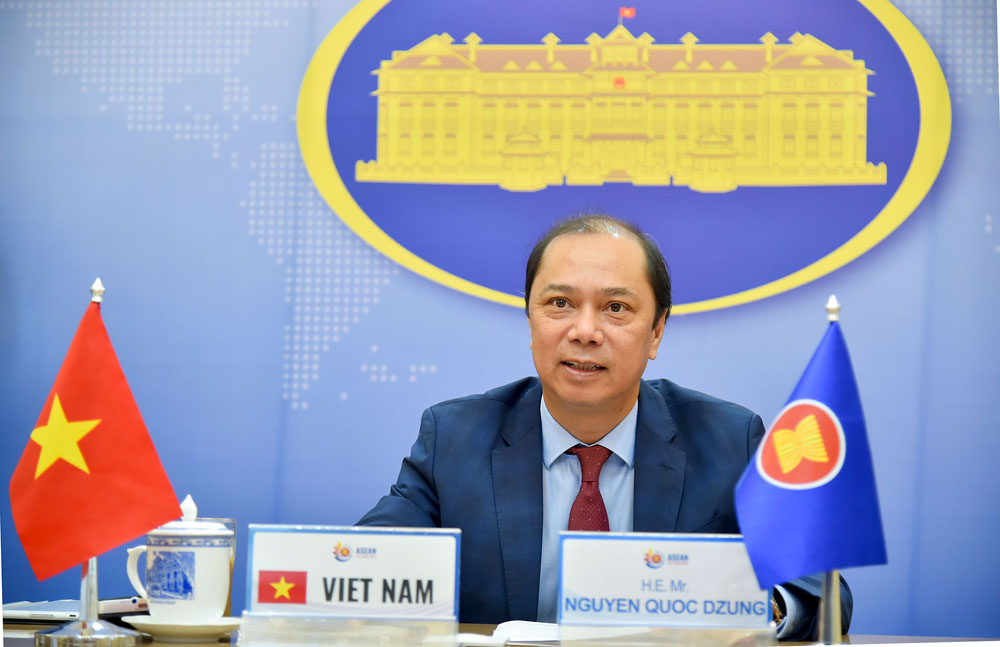 Thứ trưởng Bộ Ngoại giao Nguyễn Quốc Dũng, Trưởng SOM ASEAN Việt Nam
