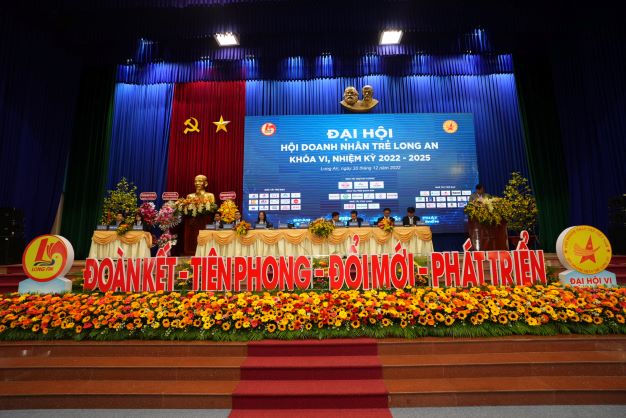 Hội doanh nhân trẻ Long An tổ chức Đại Hội lần thứ. VI, nhiệm kỳ 2022 – 2025