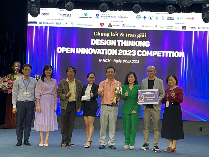 Dự án Wesolife giành giải Quán quân Design Thinking Open Innovation 2023.