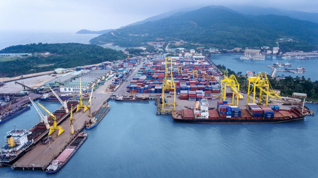 Dự án đầu tư 4 cẩu ERTG được triển khai tại Cảng Tiên Sa 