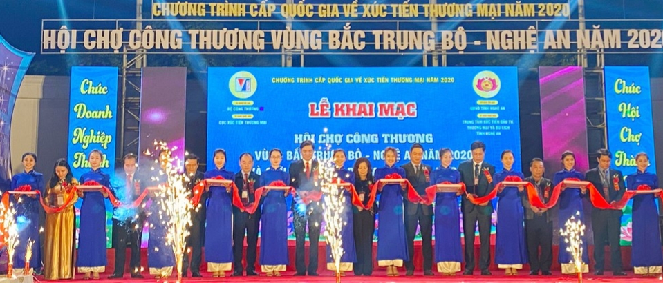 Hội chợ công thương vùng Bắc Trung bộ năm 2020 đã diễn ra thành công tốt đẹp