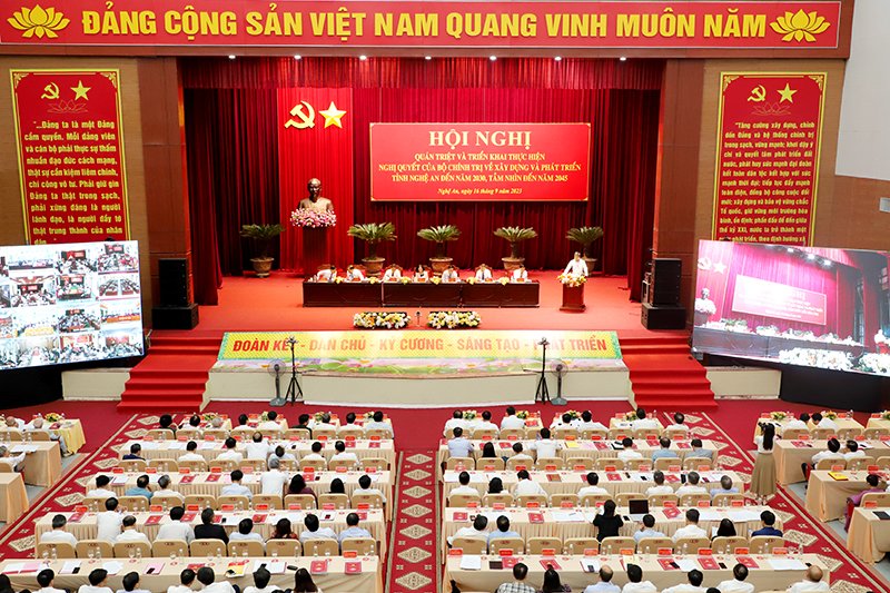 Hội nghị quán triệt Nghị quyết số 39 của Bộ Chính trị diễn ra ngày 16/9