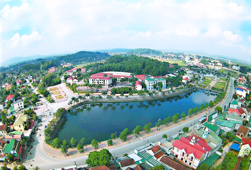 Một góc huyện Thanh Chương