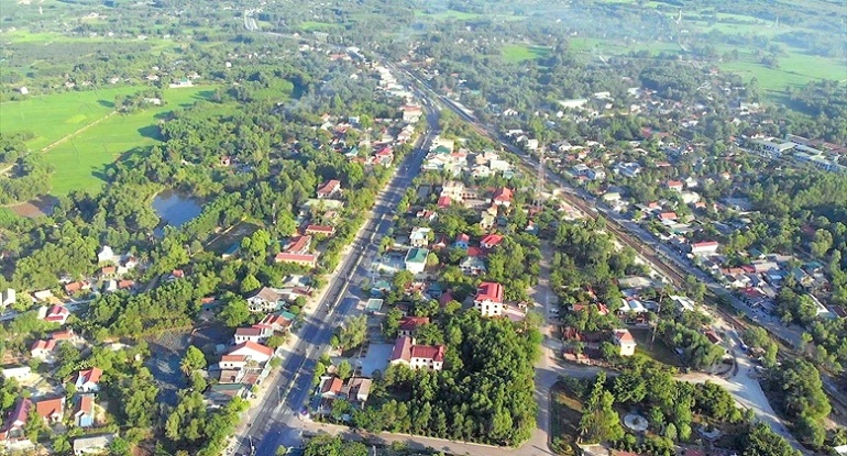 Một góc Huyện Phong Điền (ảnh nguồn ĐVCC)