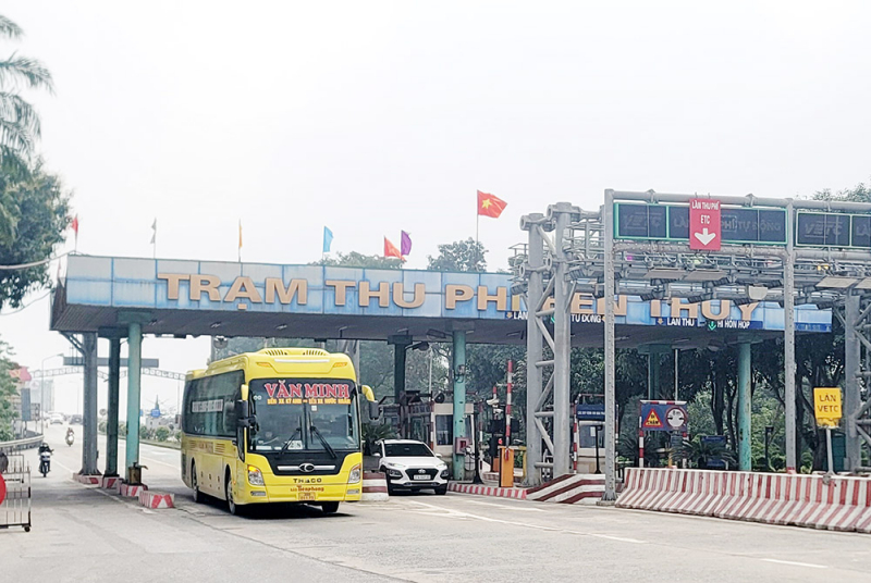 Trạm thu phí qua cầu Bến Thuỷ 1, ảnh nguồn - Báo CAND