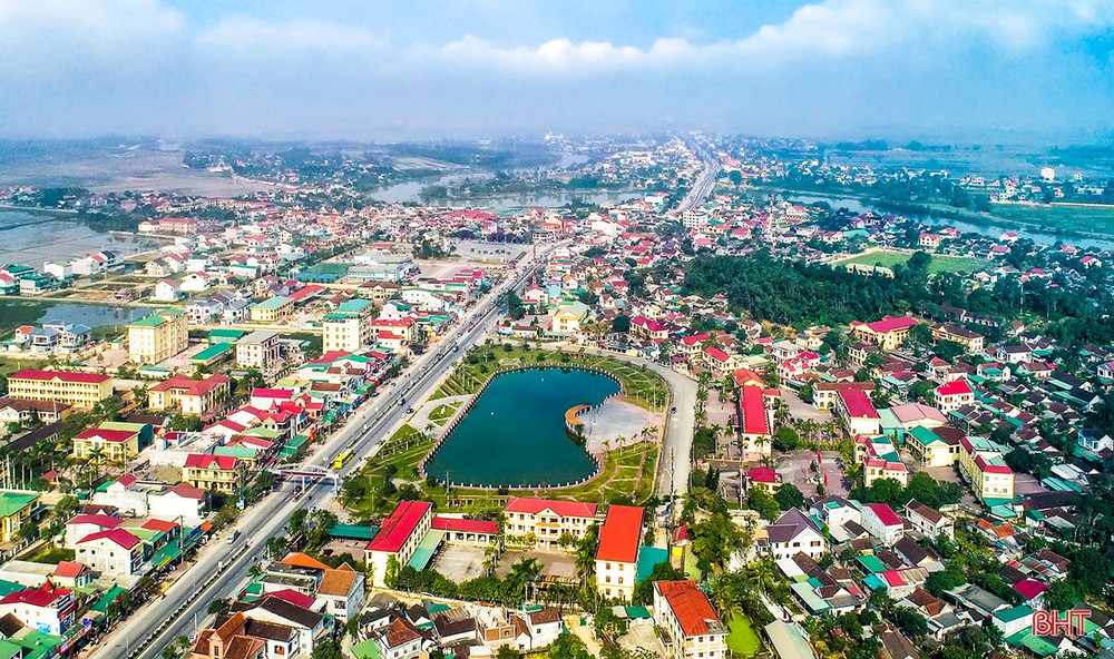 Một góc Thị Trấn Nghèn - Nơi thực hiện Dự án, ảnh nguồn Báo Hà Tĩnh