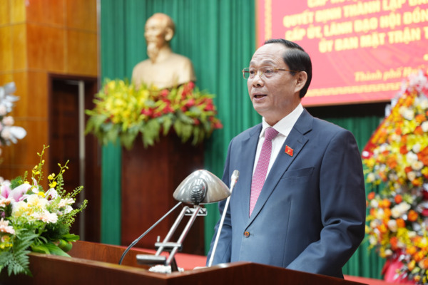 Phó Chủ tịch Quốc hội Trần Quang Phương phát biểu tại buổi lễ (1)
