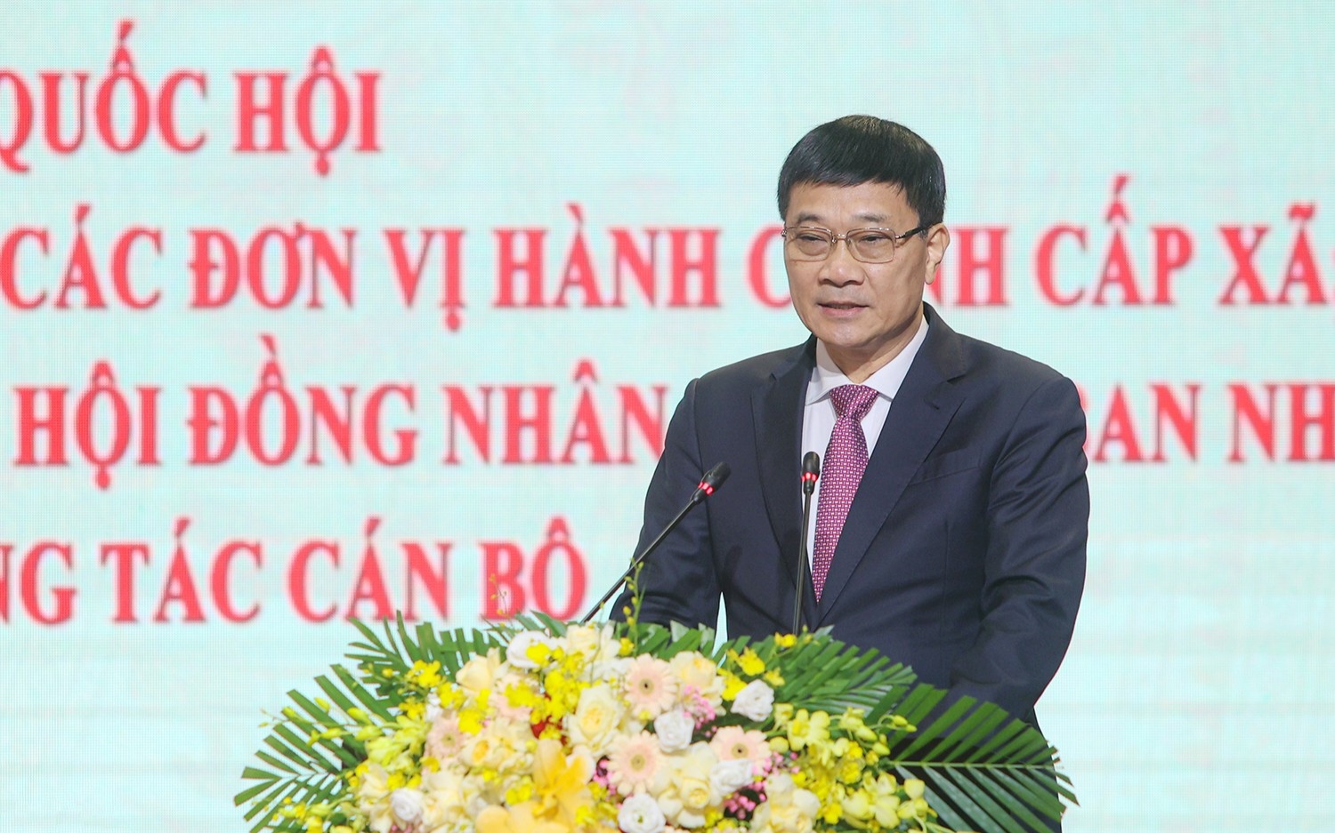 Phó Chủ tịch Quốc hội Vũ Hồng Thanh phát biểu chỉ đạo tại buổi lễ