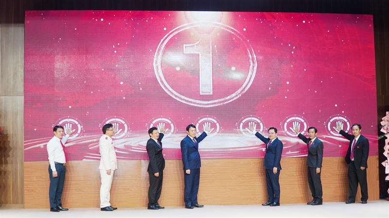 Đại tướng Lương Tam Quang dự dự Lễ gắn biển công trình cơ sở làm việc tại Huế 