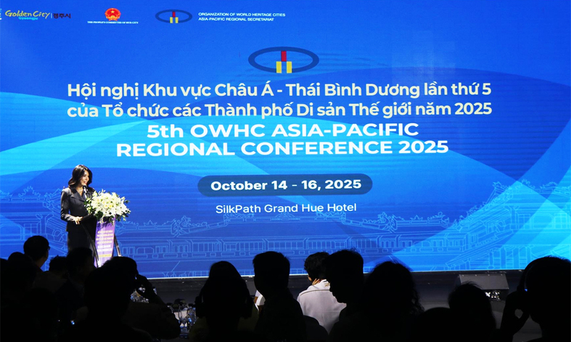 Hội nghị Khu vực lần thứ 5 - OWHC-AP đang diễn ra tại Huế ảnh TTXVN 