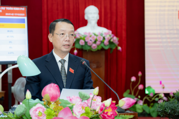 Tân chủ tịch TP Huế phát biểu nhận nhiệm vụ