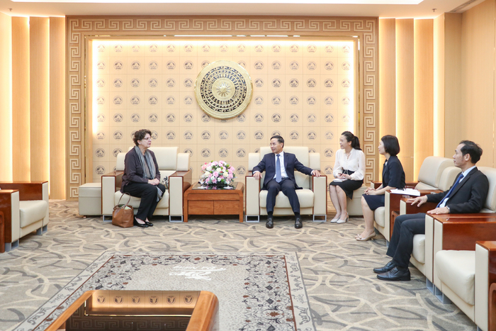 Tại buổi tiếp, ảnh: Danang.gov.vn