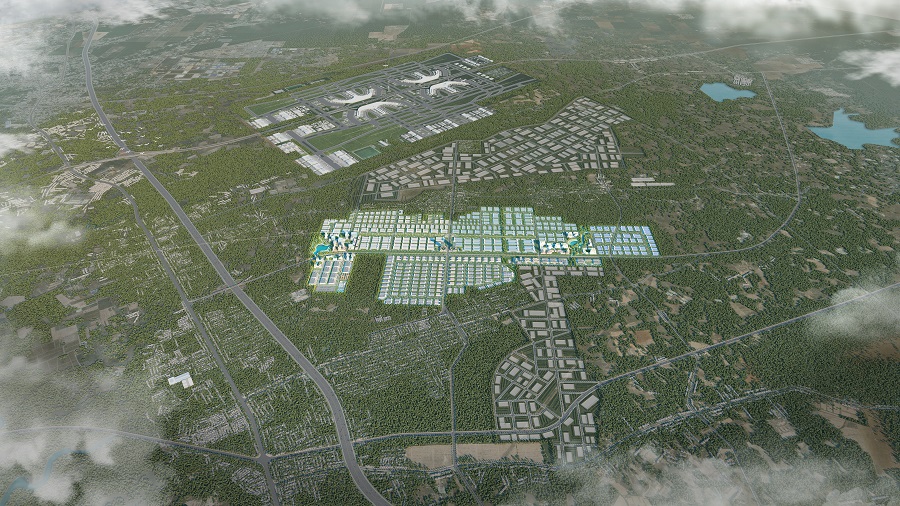 Phối cảnh Khu c&ocirc;ng nghiệp B&agrave;u Cạn &ndash; T&acirc;n Hiệp do KN Holdings ph&aacute;t triển tại tỉnh Đồng Nai