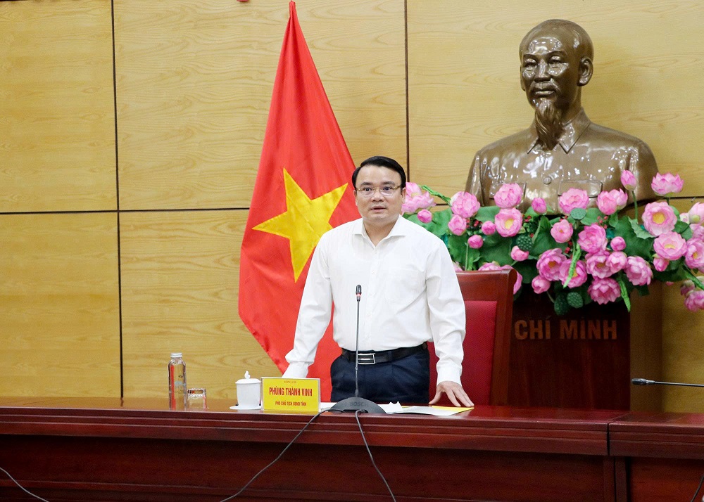 Phó Chủ tịch UBND tỉnh Phùng Thành Vinh kết luận