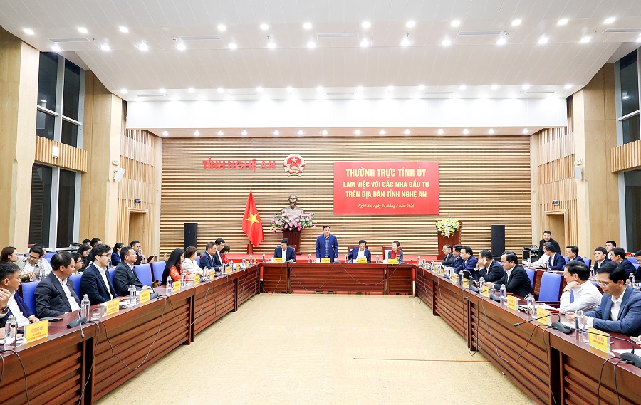 Quang cảnh cuộc họp