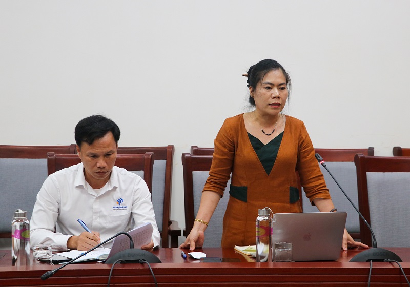 Đại diện Chủ đầu tư ph&aacute;t biểu