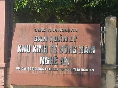 BQL KKT Đ&ocirc;ng Nam Nghệ An c&oacute; t&acirc;n Ph&oacute; trưởng Ban