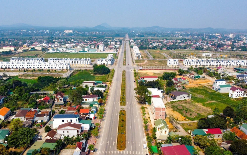 Một góc Đo thị Thái Hòa, ảnh Thành Cường, BNA