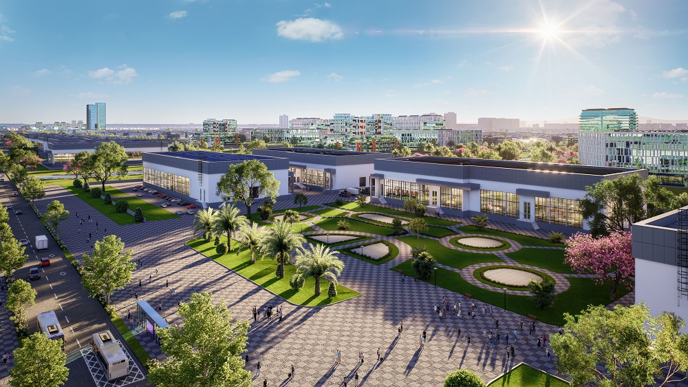 Phối cảnh khu Data Center của KNIC
