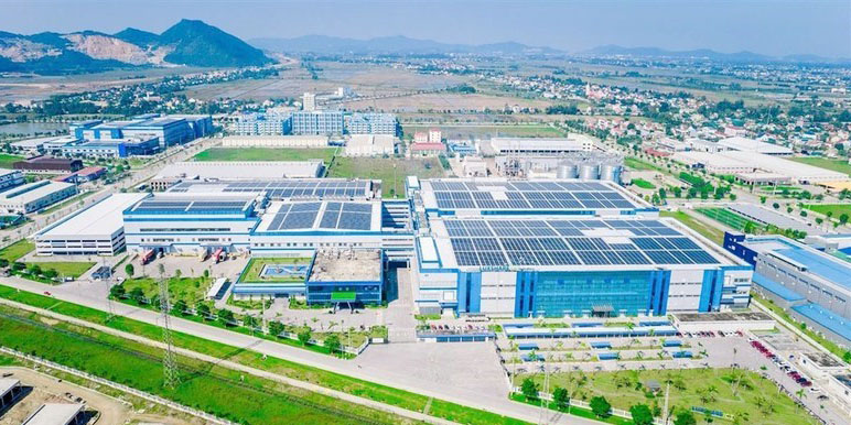 Một góc khu công nghiệp VSIP