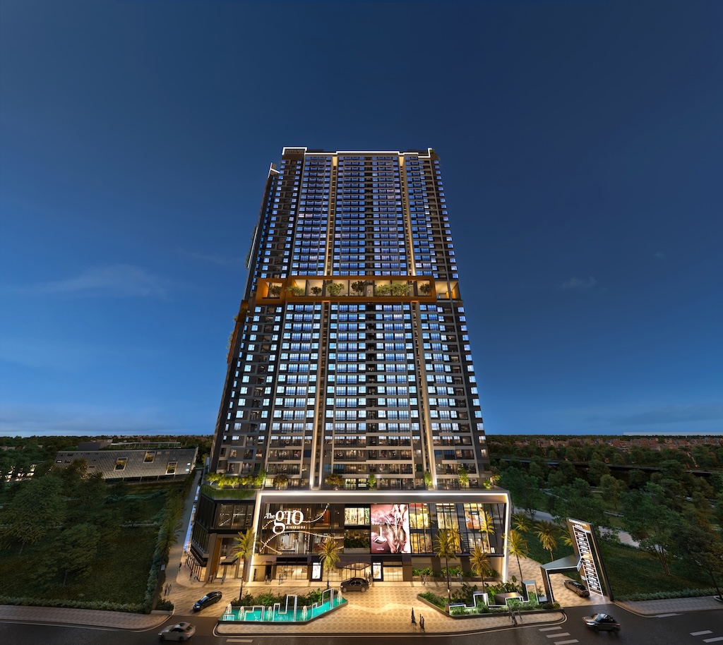 Phối cảnh tháp Gió Đông