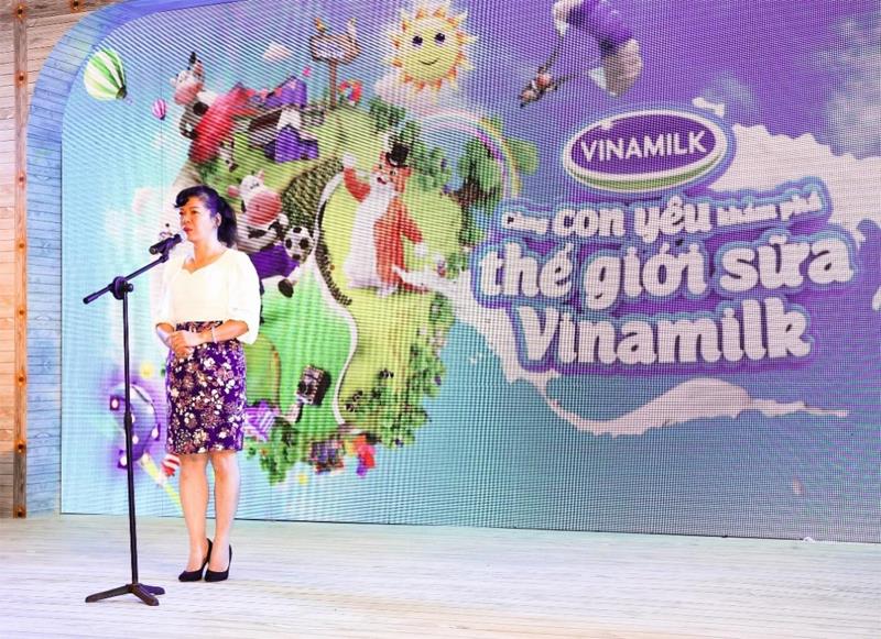 Chia sẻ về ý nghĩa chương trình của bà Lê Tuyết Mai – PGĐ. Quỹ Bảo trợ Trẻ em Việt Nam