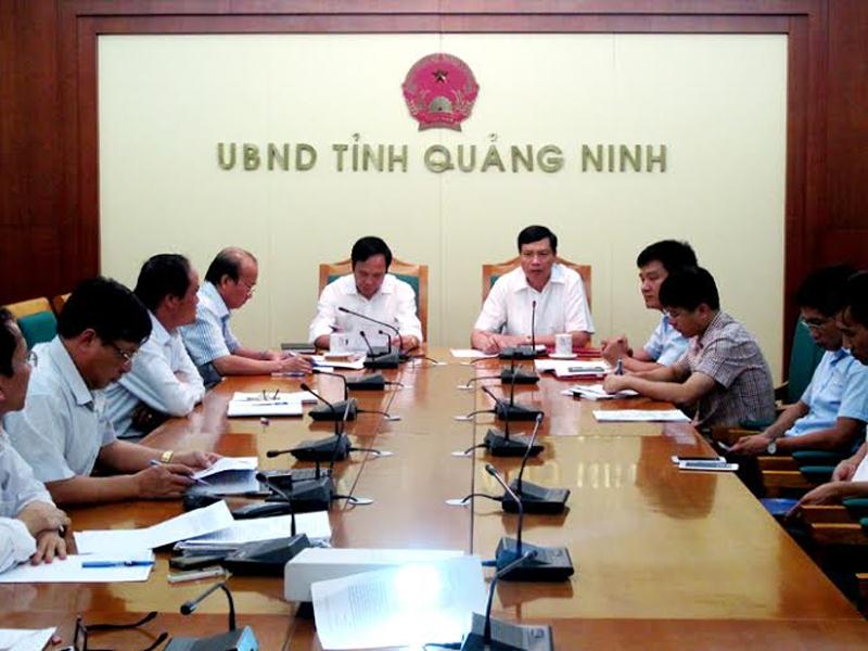 Lãnh đạo tỉnh Quảng Ninh là việc với Công ty CP Đầu tư phát triển Đô thị và KCN Sông Đà