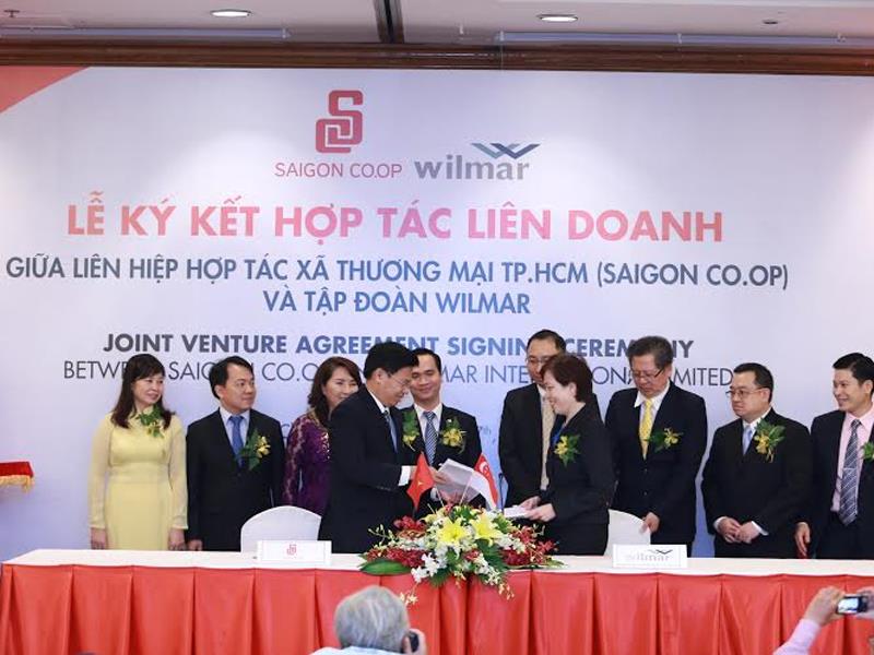 Ký kết hợp tác giữa Sai gon Co.op và Wilmar để thành lập Công ty TNHH thực phẩm quốc tế Nam Dương.