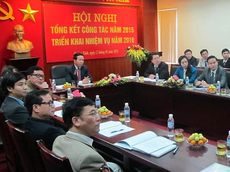 Ông Nguyễn Văn Thành, Phó Chủ tịch UBND tỉnh Quảng Ninh chỉ đạo tại Hội nghị tổng kết của IPA.