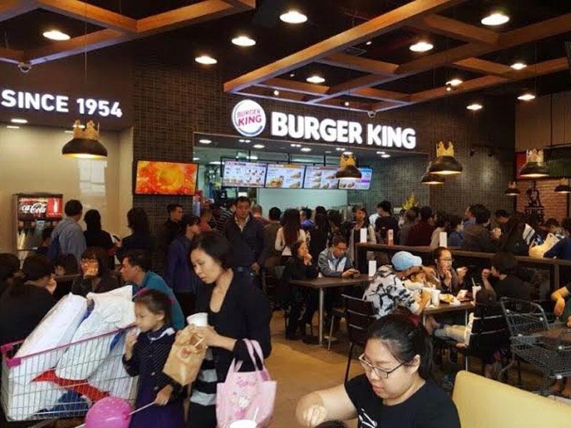 Burger King Aeon Mall Long Biên Hà Nội