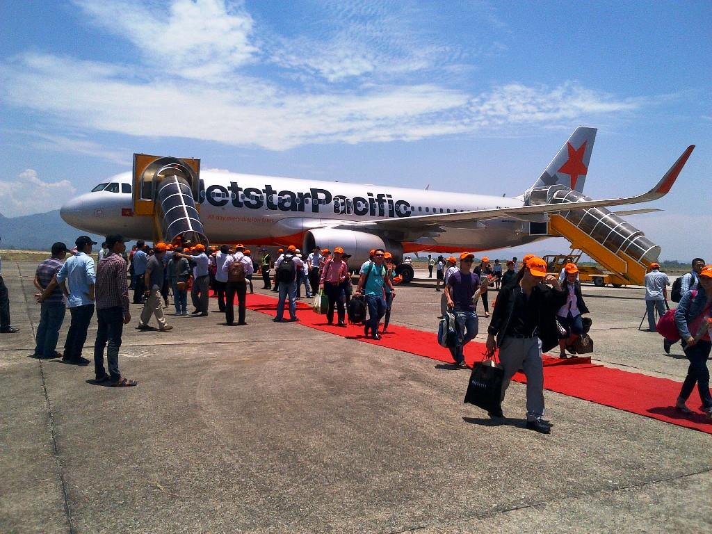 Jetstar Pacific mở đường bay mới Huế - Cam Ranh.
