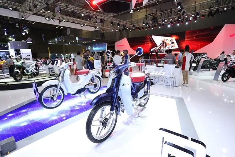 Mẫu Honda EVE Cub Concept.