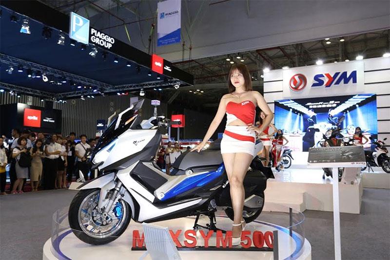 Mẫu xe Maxsym 500 Concept của SYM.