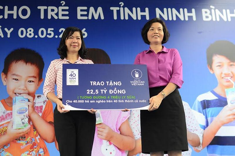 Quỹ Sữa Vươn Cao Việt Nam Của Vinamilk Khởi động Hành Trình 2016 Tại