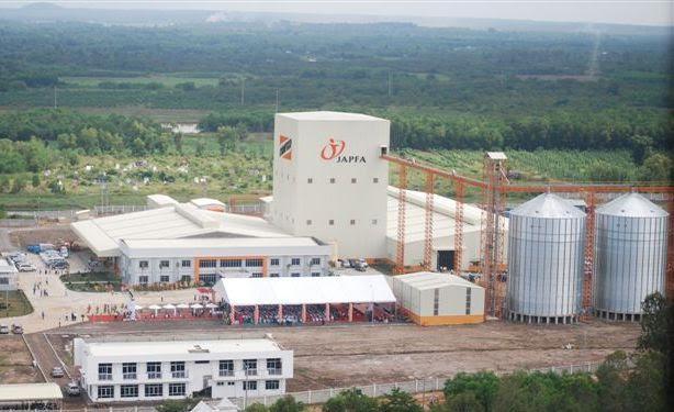 Nhà máy sản xuất thức ăn chăn nuôi Japfa Bình Thuận.